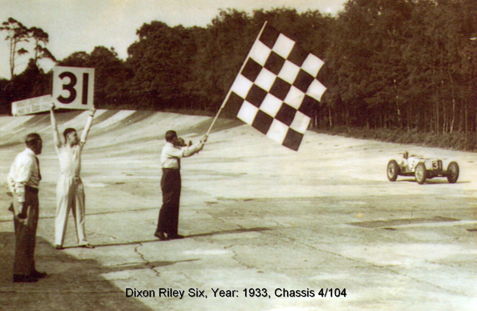 Vintage Riley racing